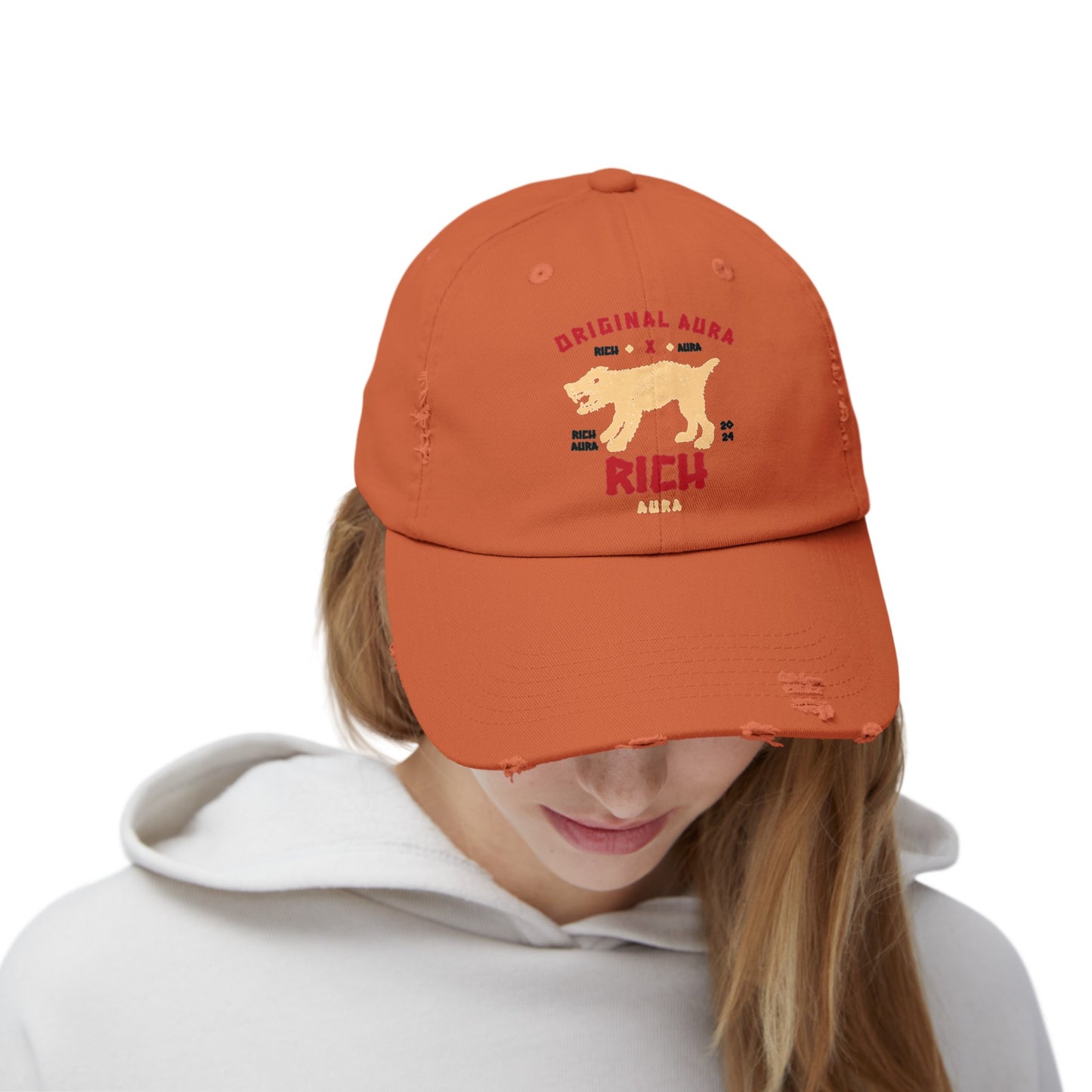 Rich Aura - Mad Dawg Distressed Cap