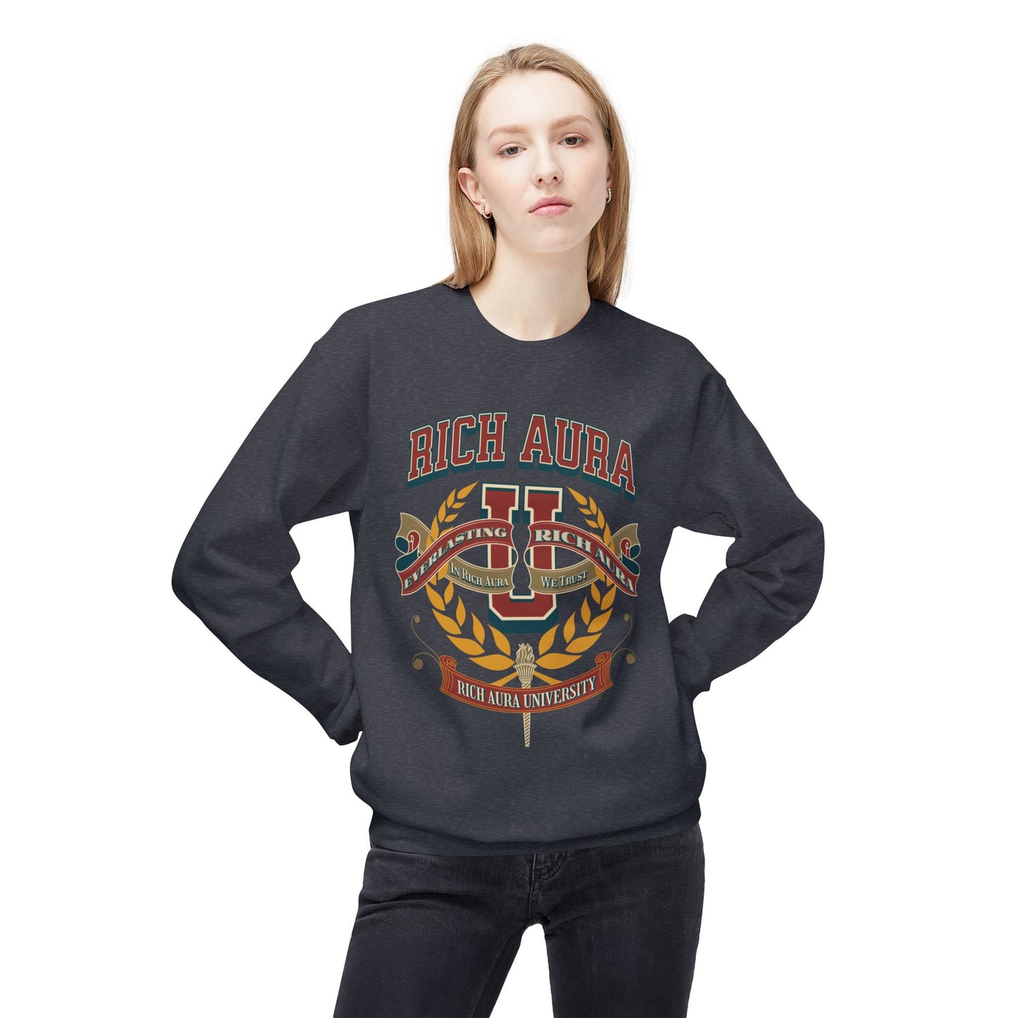 Rich Aura University Sweatshirt