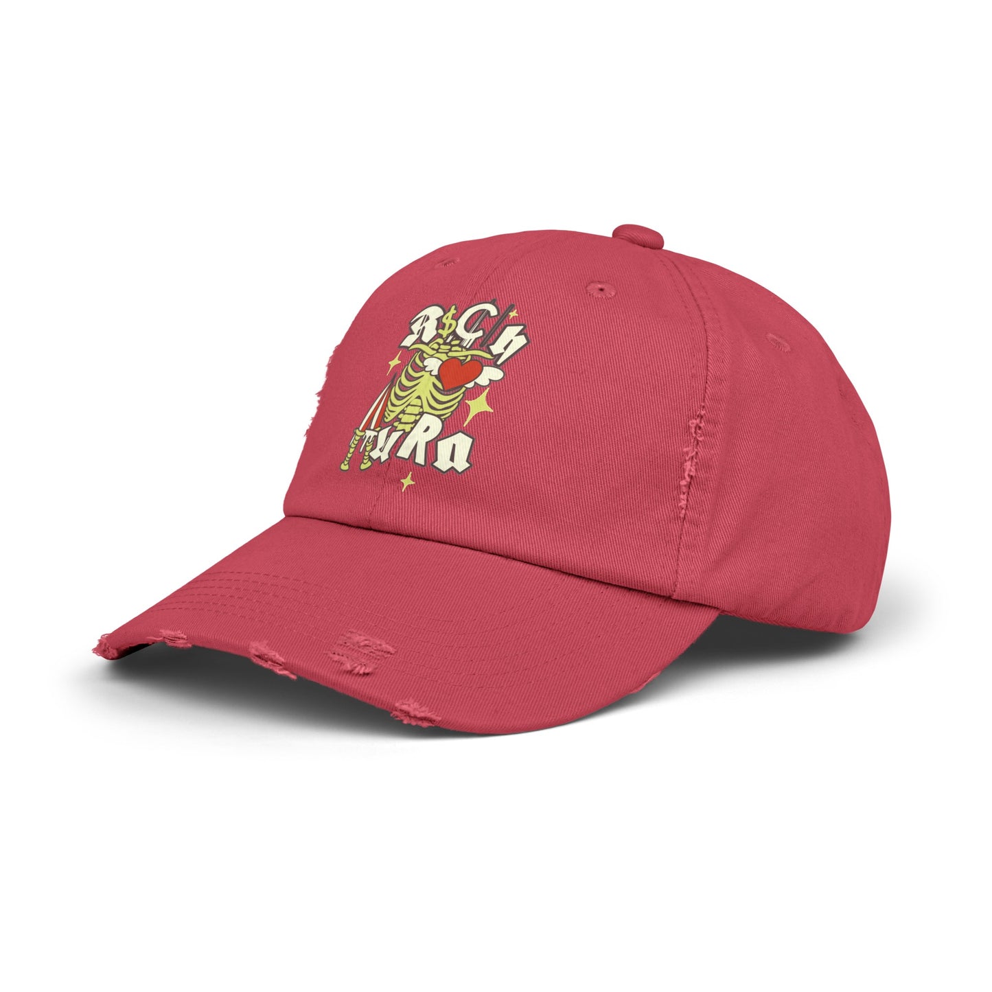 Rich Aura - Rich Love Distressed Cap