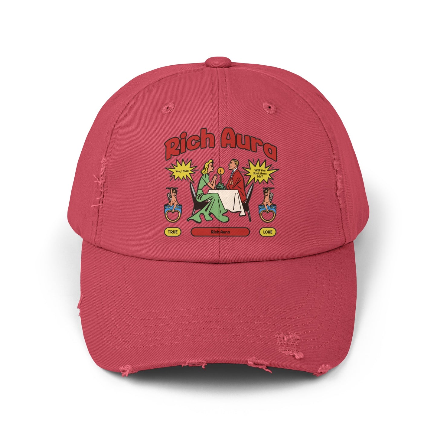 Rich Aura - True Love Distressed Cap