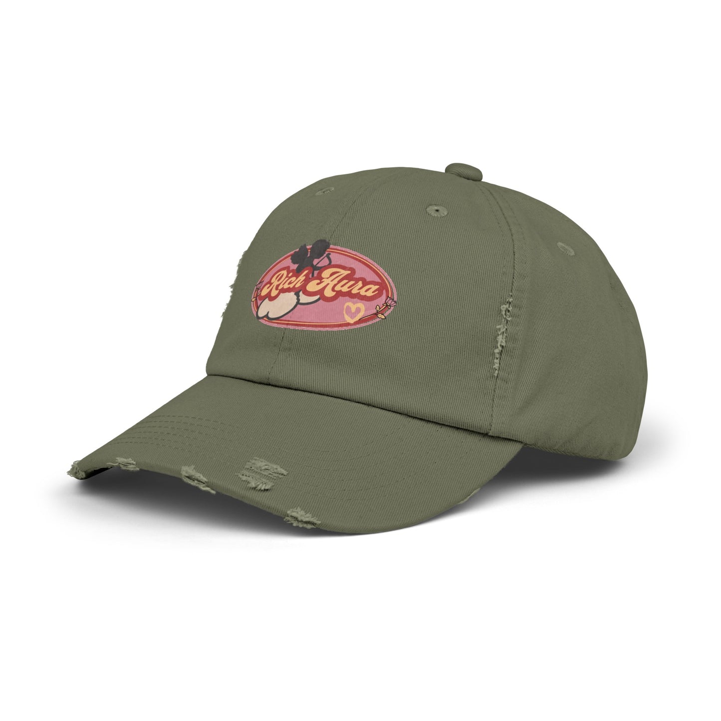 Rich Aura Cupid Distressed Cap