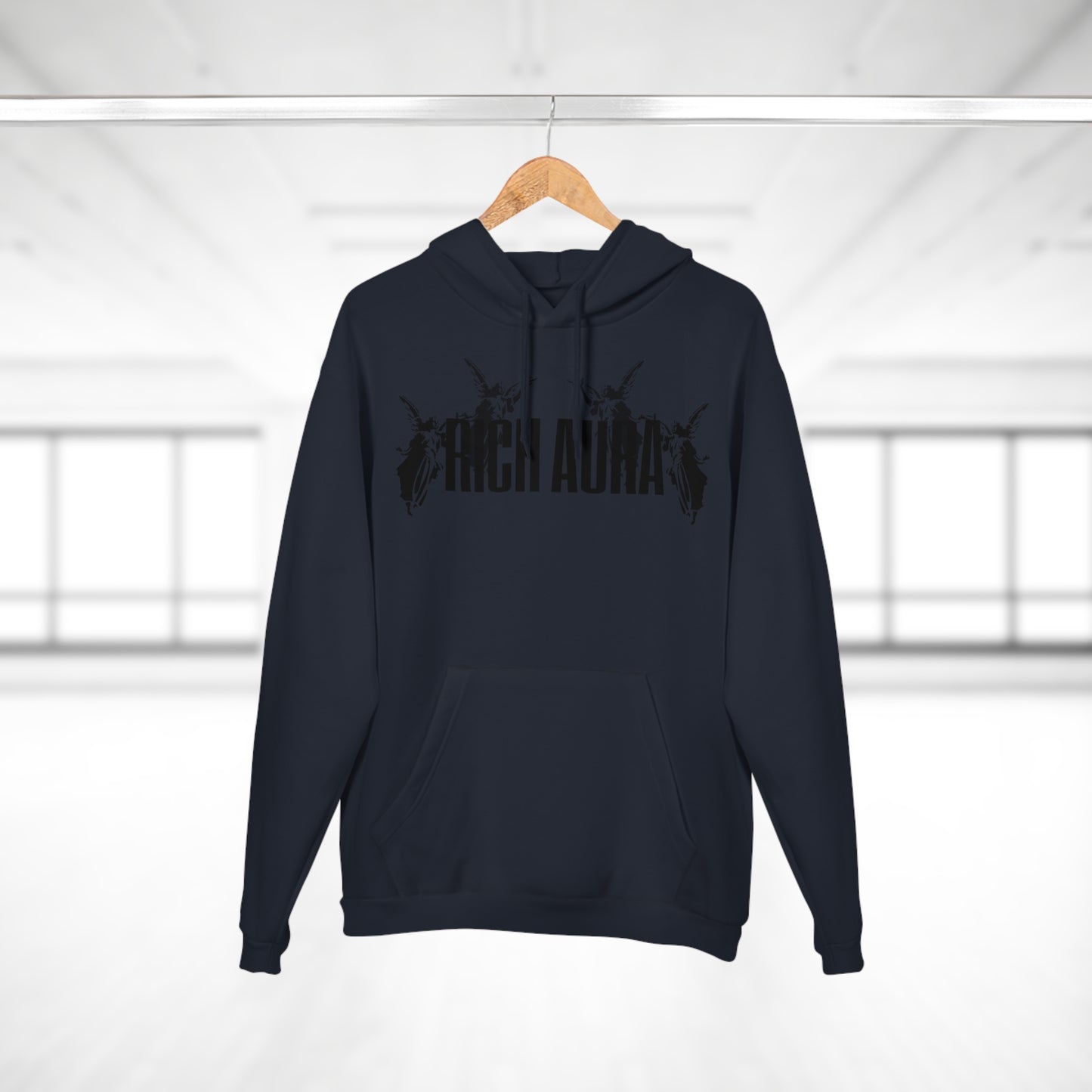 Rich Aura - Light v. Dark Pullover Hoodie - Black