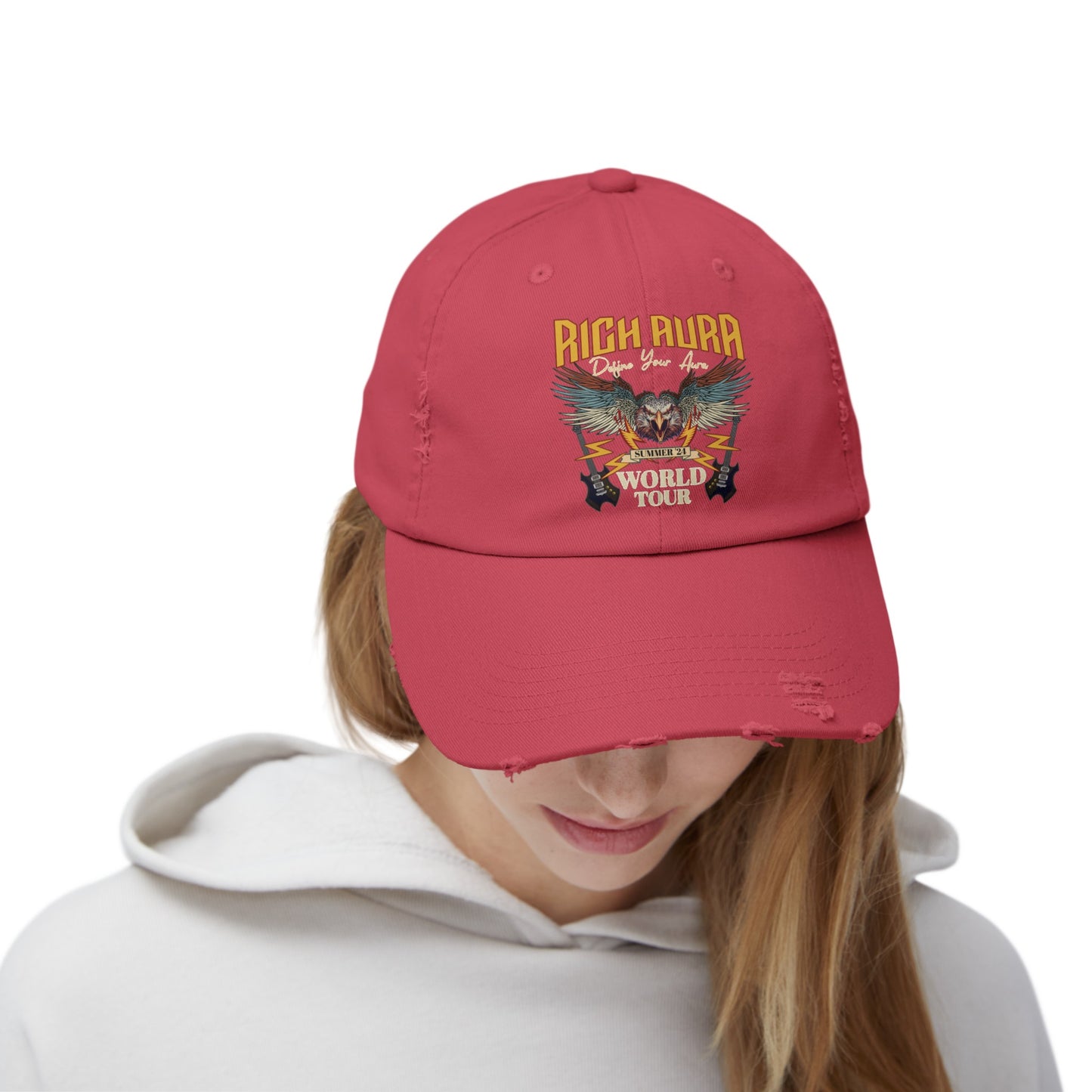 Rich Aura - World Tour Distressed Cap