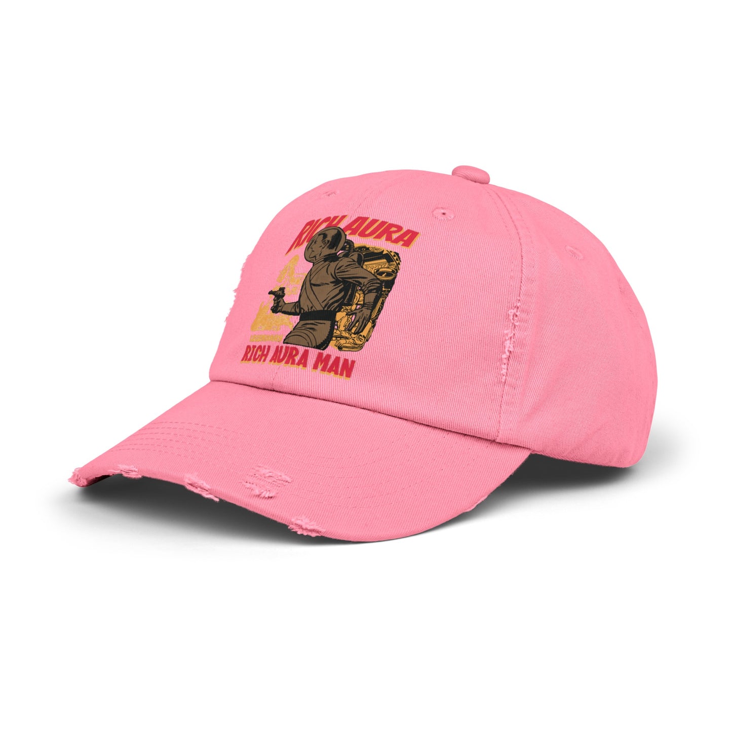 Rich Aura - Rich Aura Man Distressed Cap