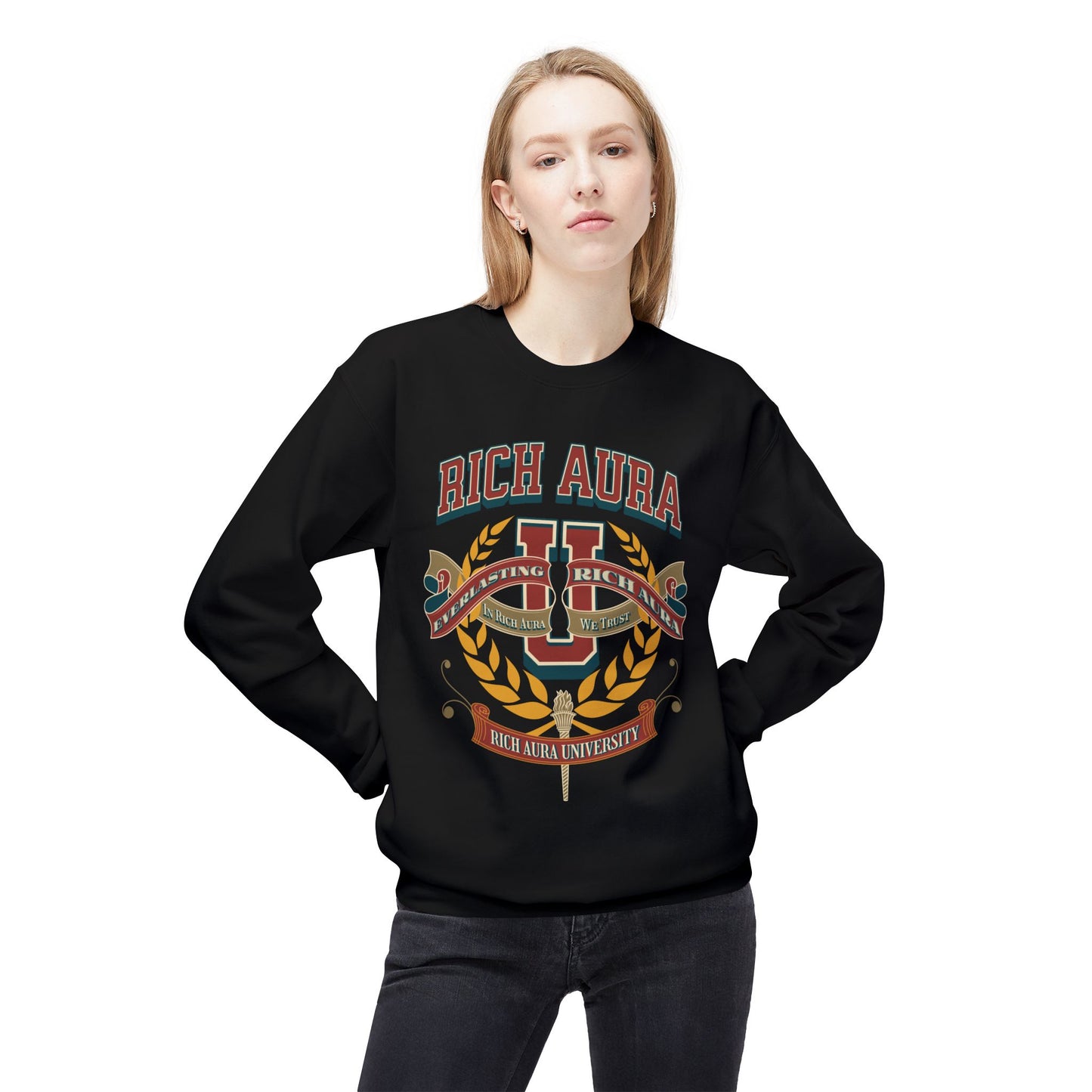 Rich Aura University Sweatshirt