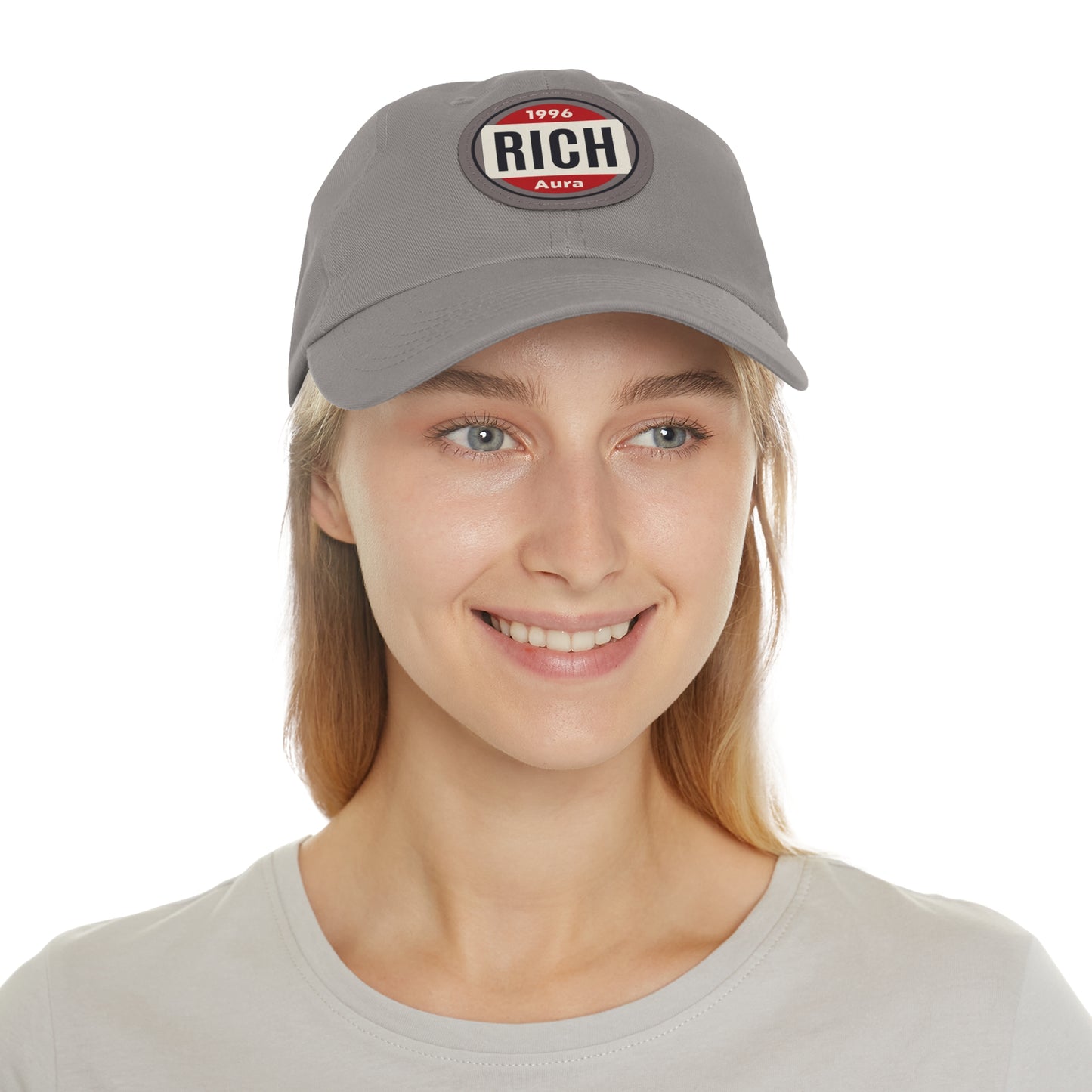 Rich Aura - 1996 Dad Hat w/ Leather Patch (Round)