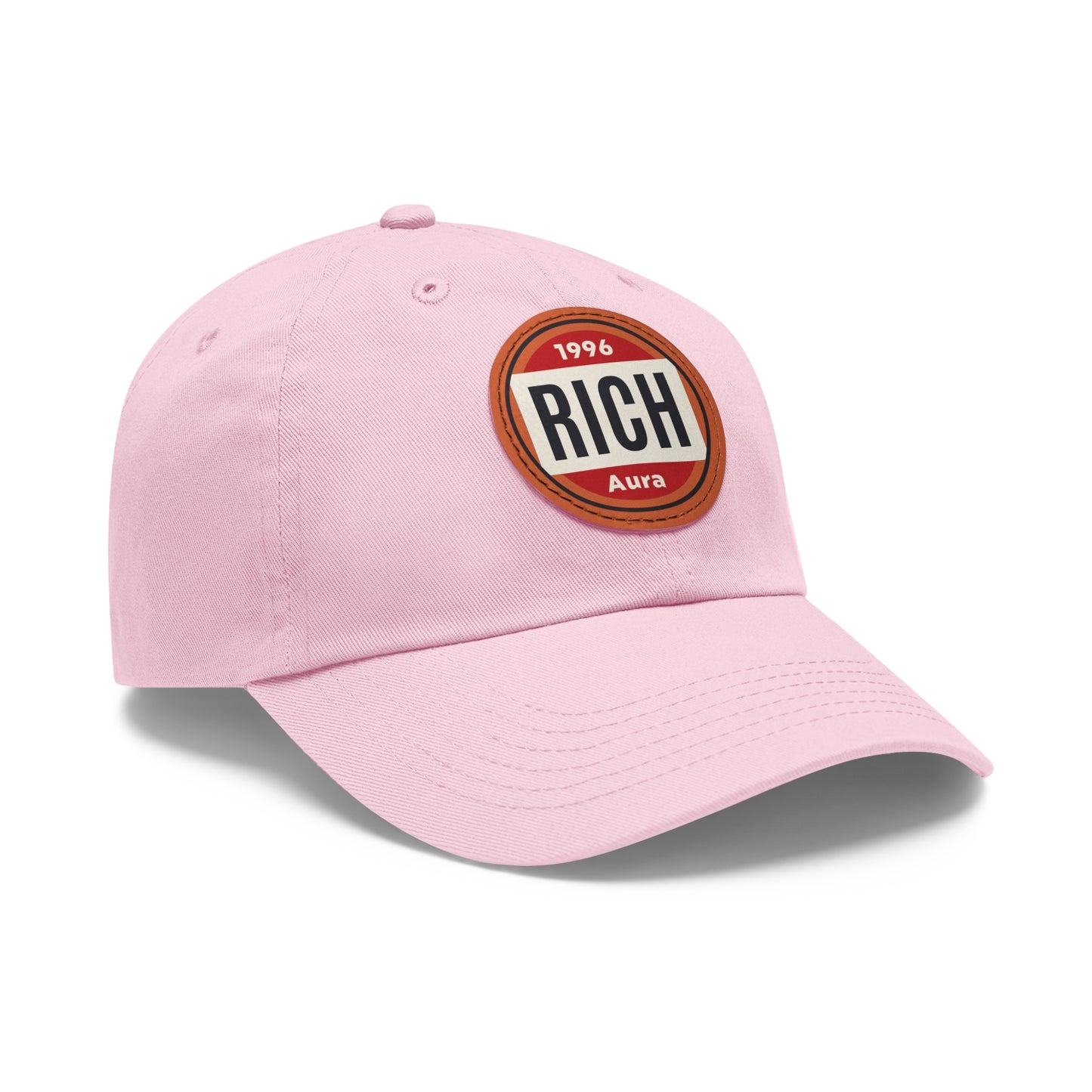Rich Aura - 1996 Dad Hat w/ Leather Patch (Round)