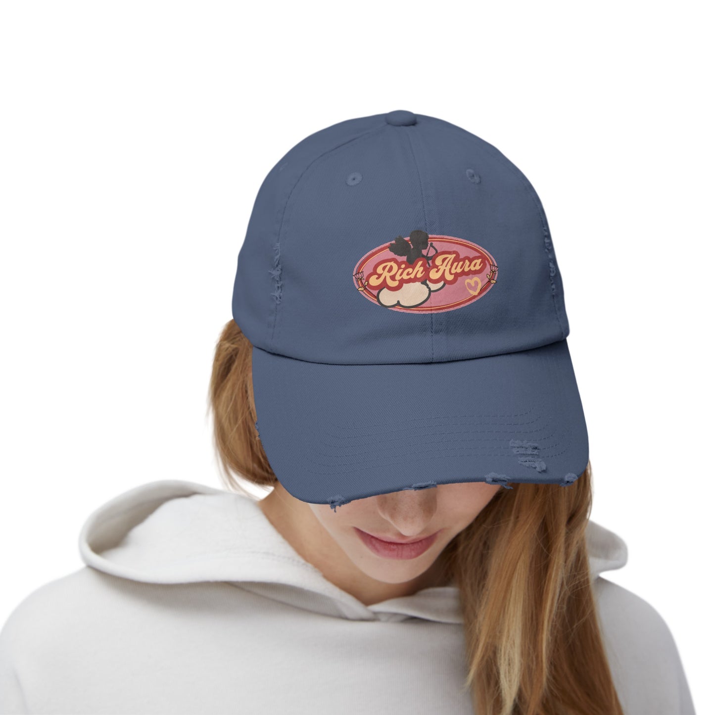 Rich Aura Cupid Distressed Cap