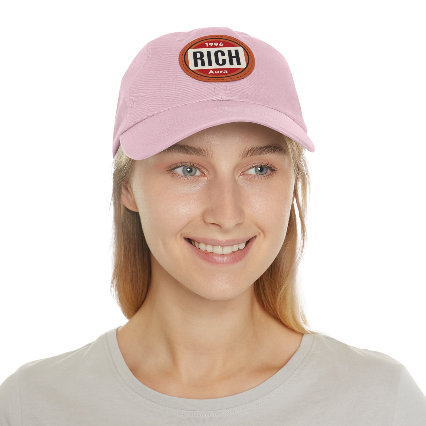 Rich Aura - 1996 Dad Hat w/ Leather Patch (Round)