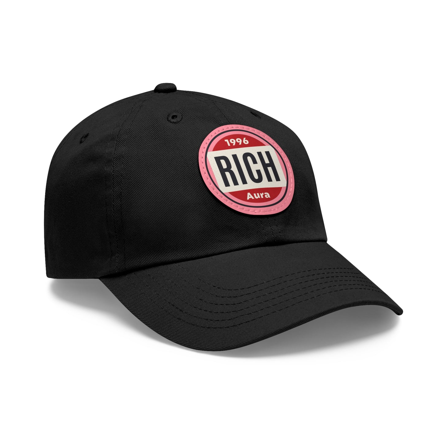 Rich Aura - 1996 Dad Hat w/ Leather Patch (Round)