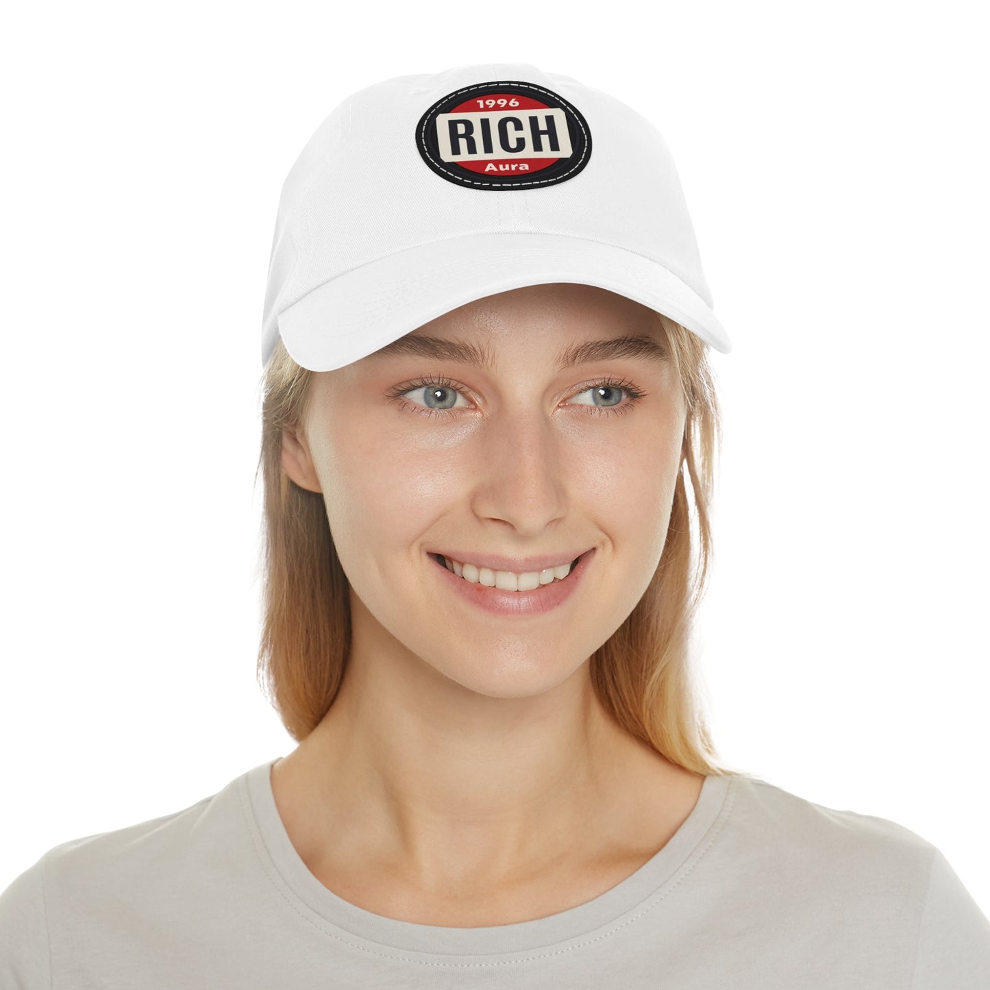 Rich Aura - 1996 Dad Hat w/ Leather Patch (Round)
