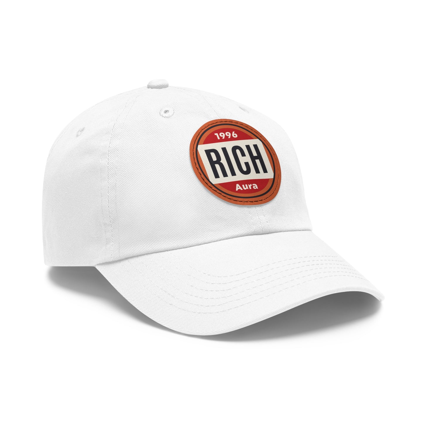 Rich Aura - 1996 Dad Hat w/ Leather Patch (Round)