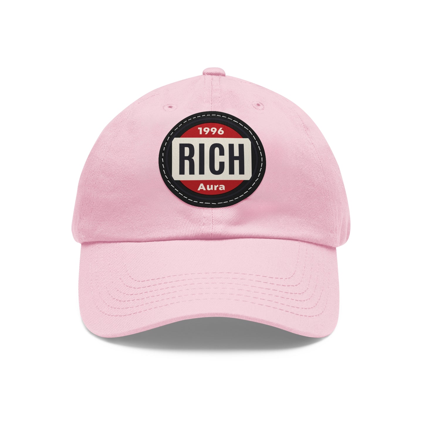 Rich Aura - 1996 Dad Hat w/ Leather Patch (Round)