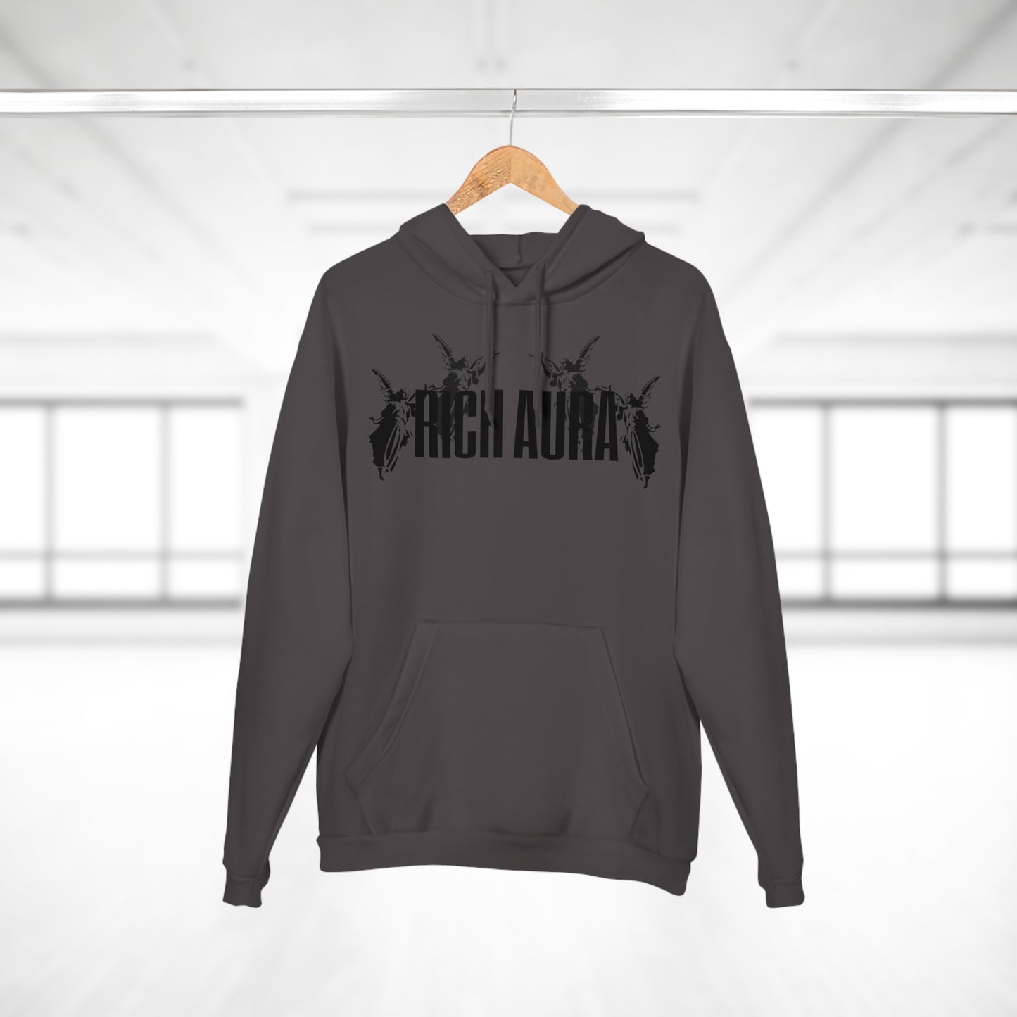 Rich Aura - Light v. Dark Pullover Hoodie - Black