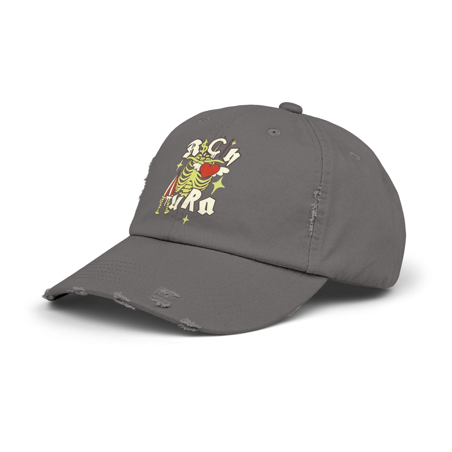 Rich Aura - Rich Love Distressed Cap