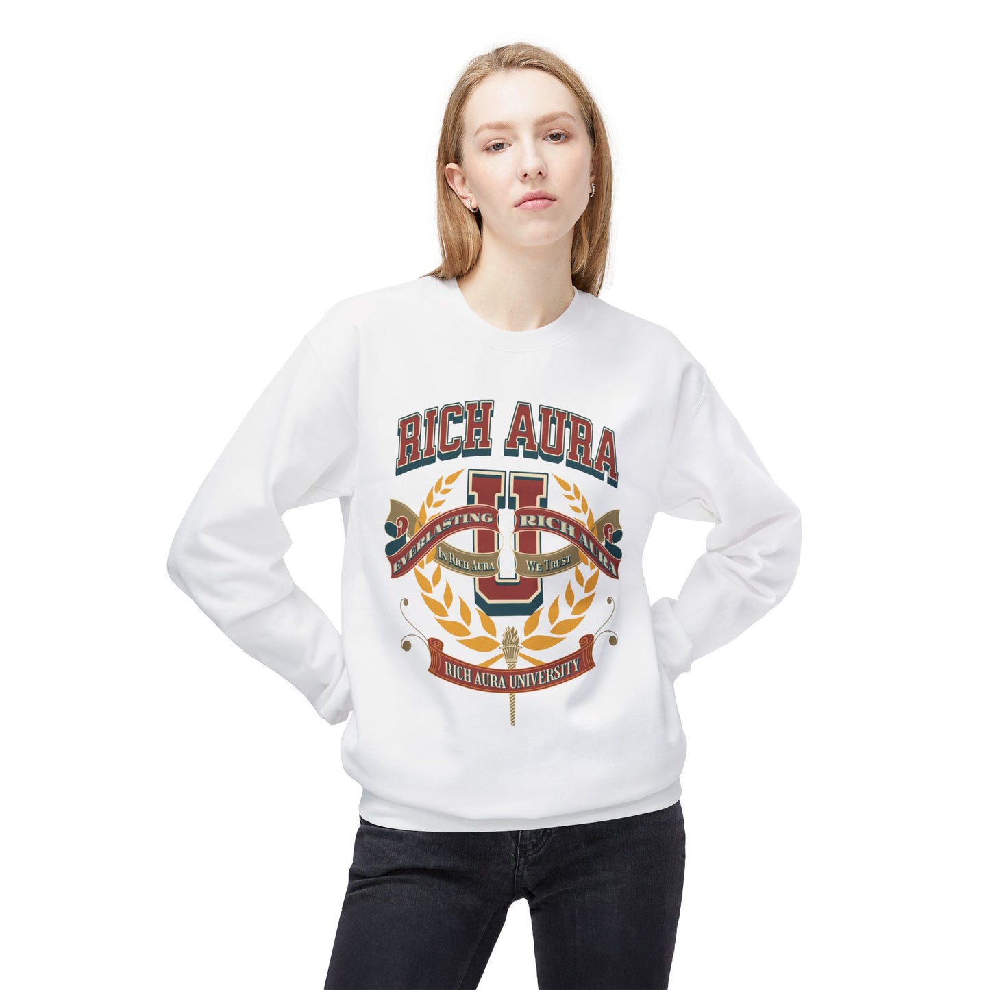 Rich Aura University Sweatshirt