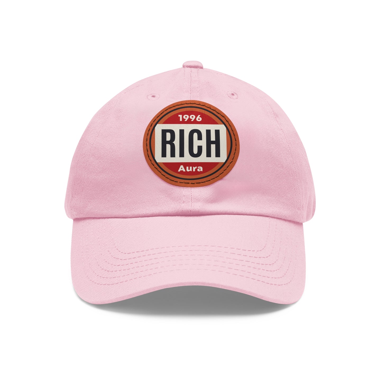 Rich Aura - 1996 Dad Hat w/ Leather Patch (Round)