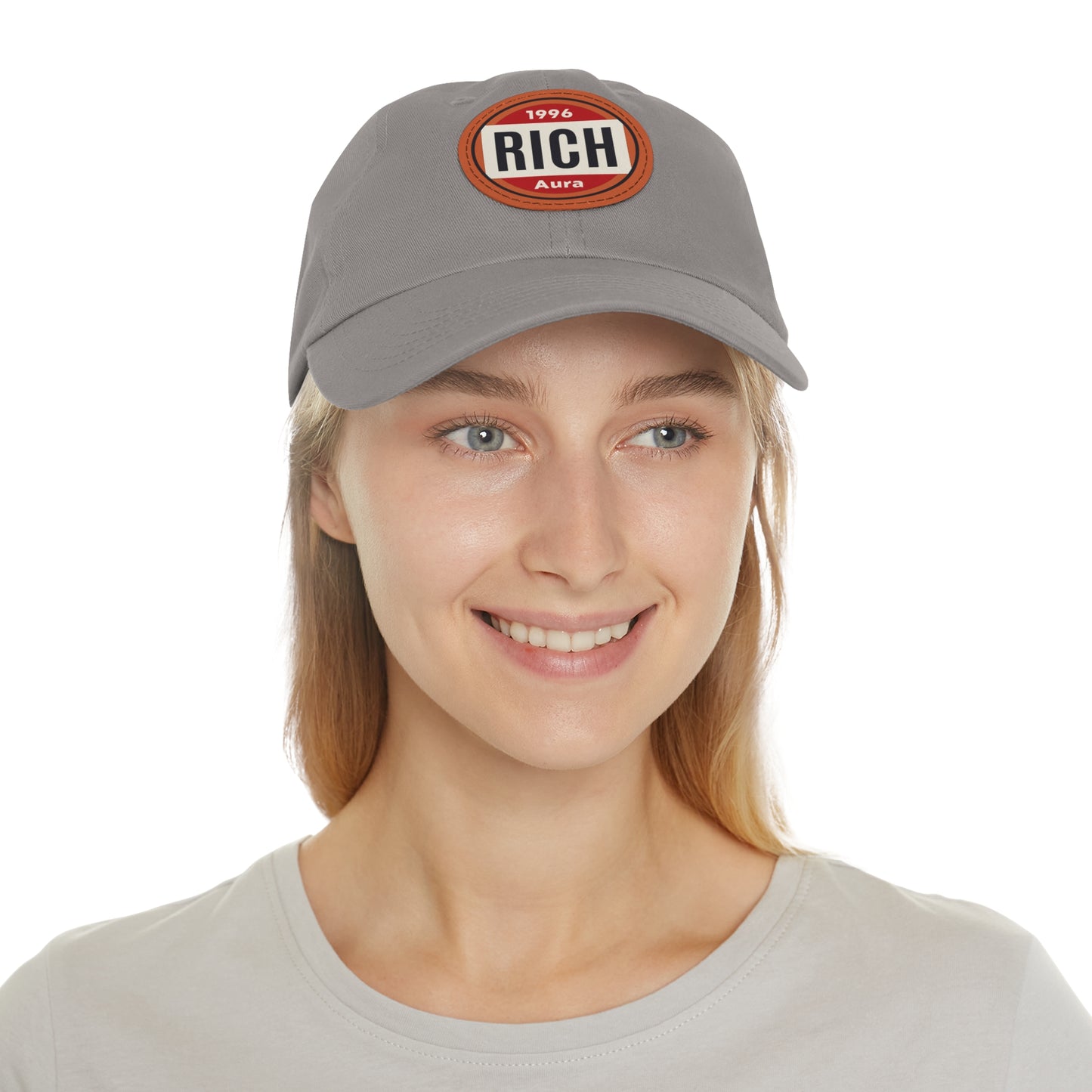 Rich Aura - 1996 Dad Hat w/ Leather Patch (Round)