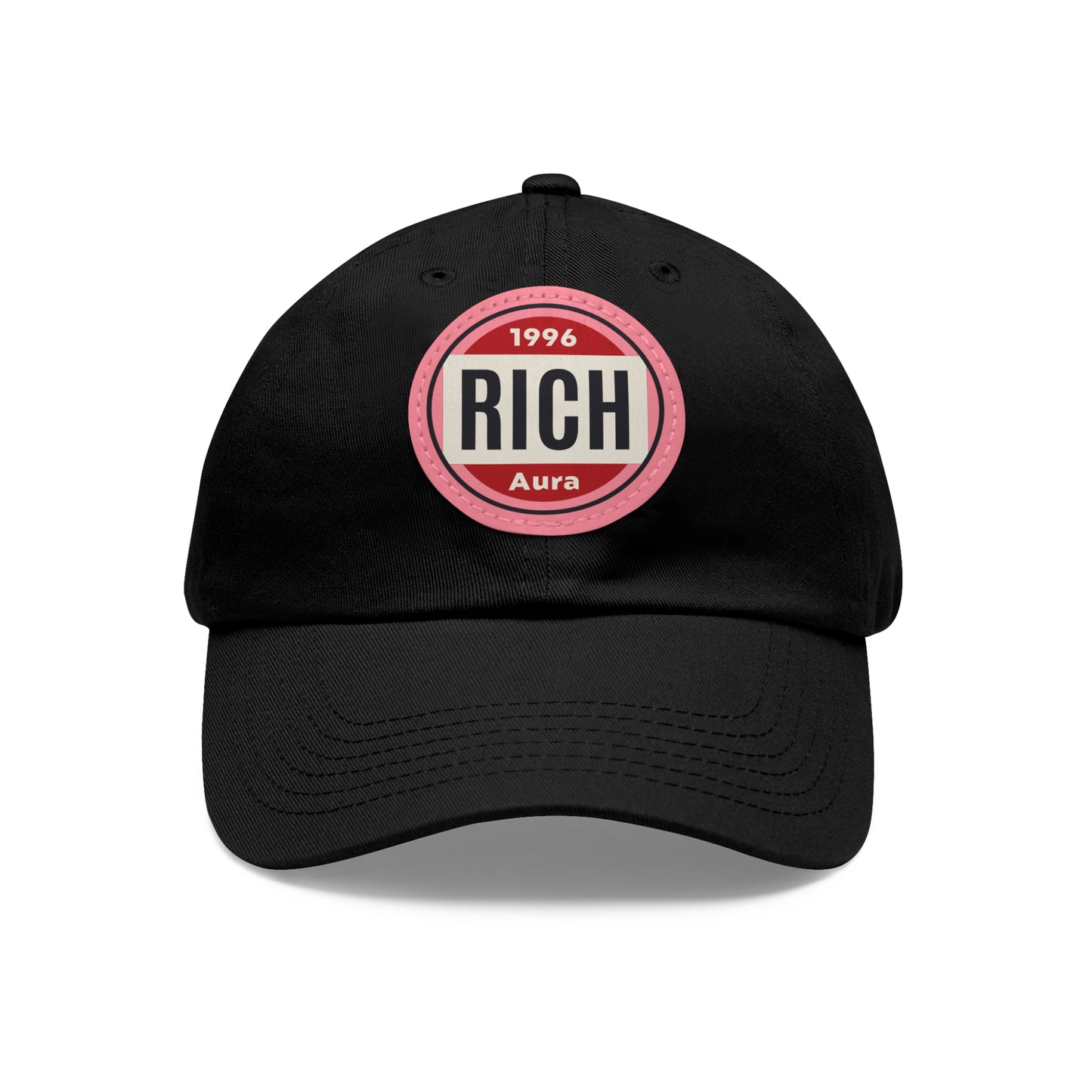 Rich Aura - 1996 Dad Hat w/ Leather Patch (Round)