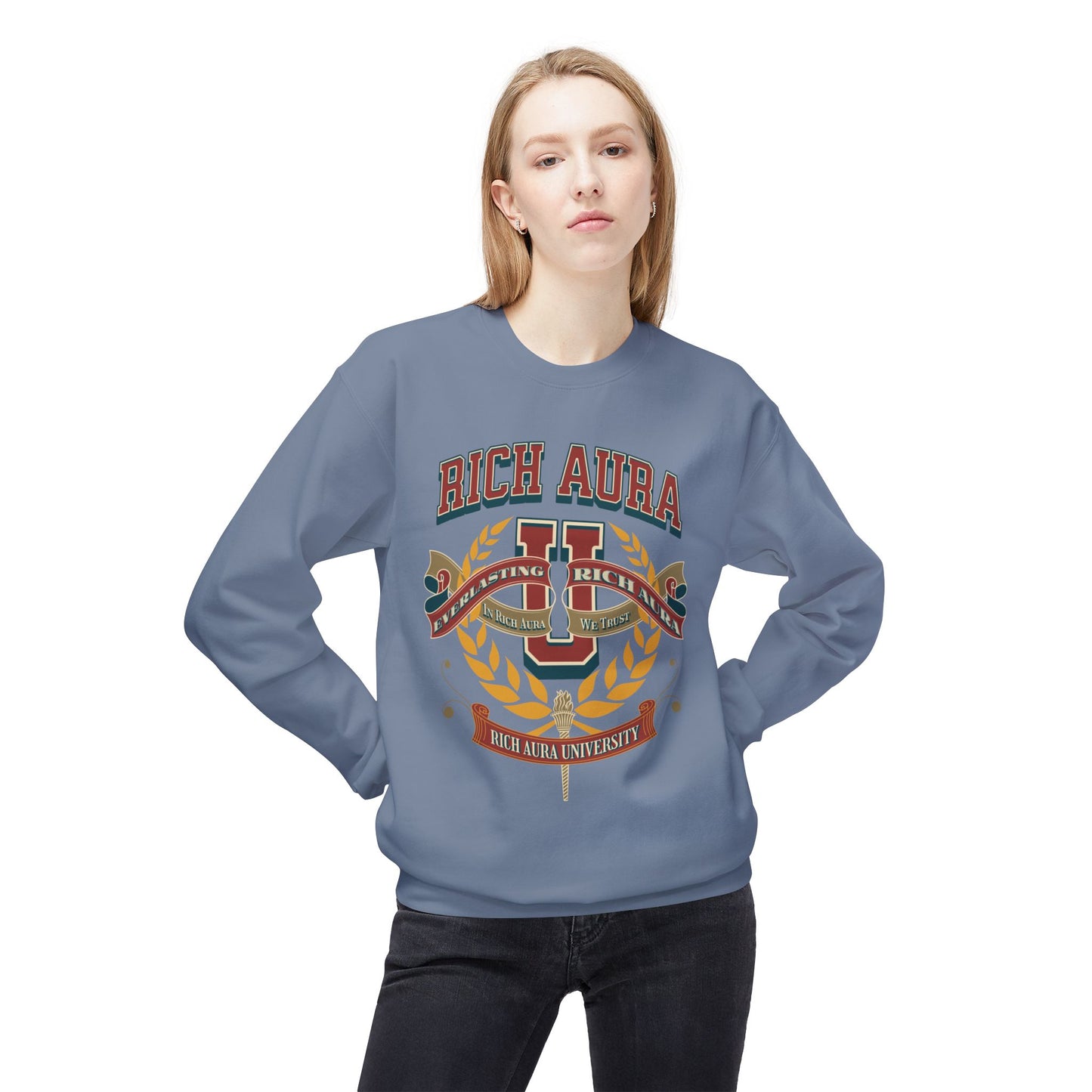 Rich Aura University Sweatshirt