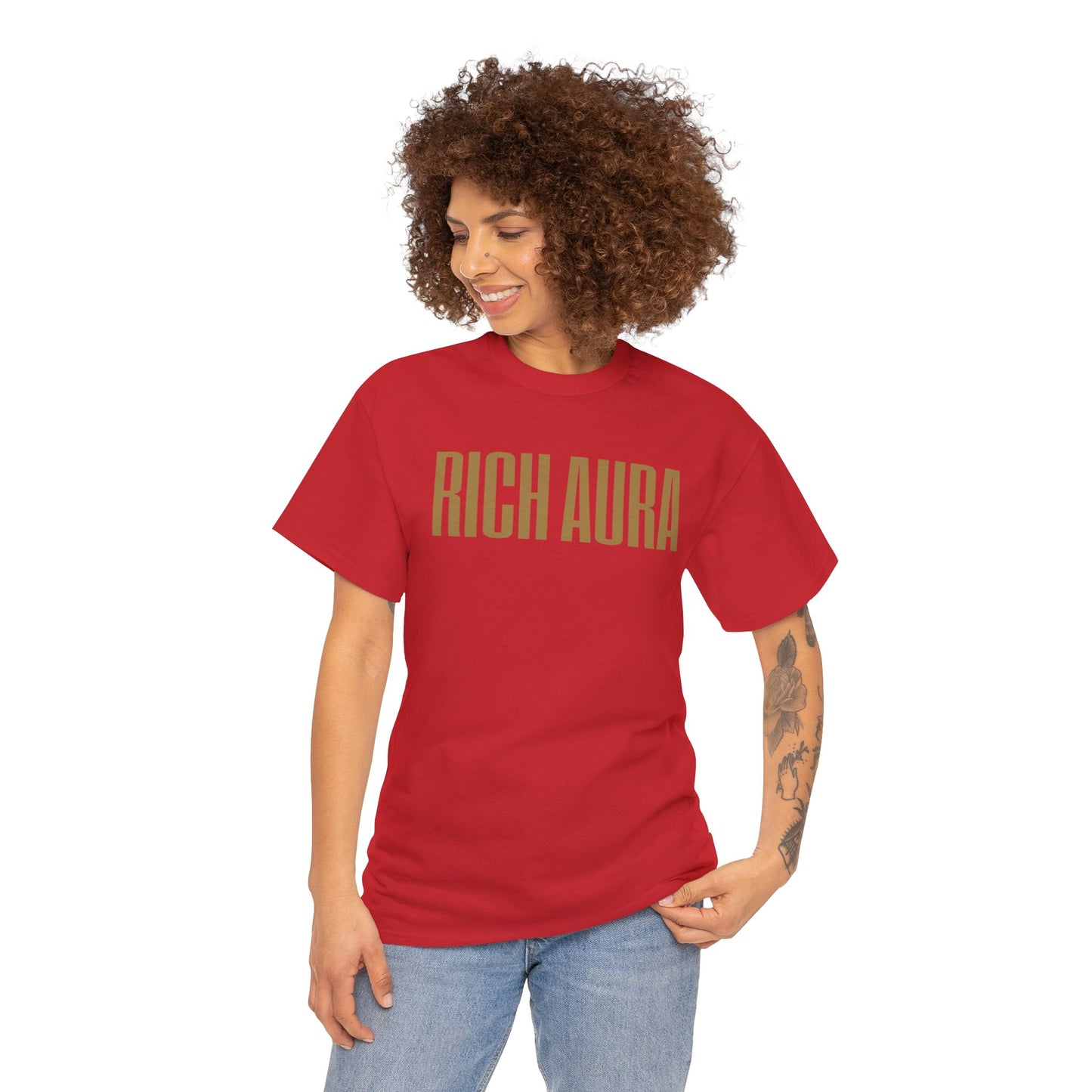 Rich Aura - Rich Love Tee - Gold