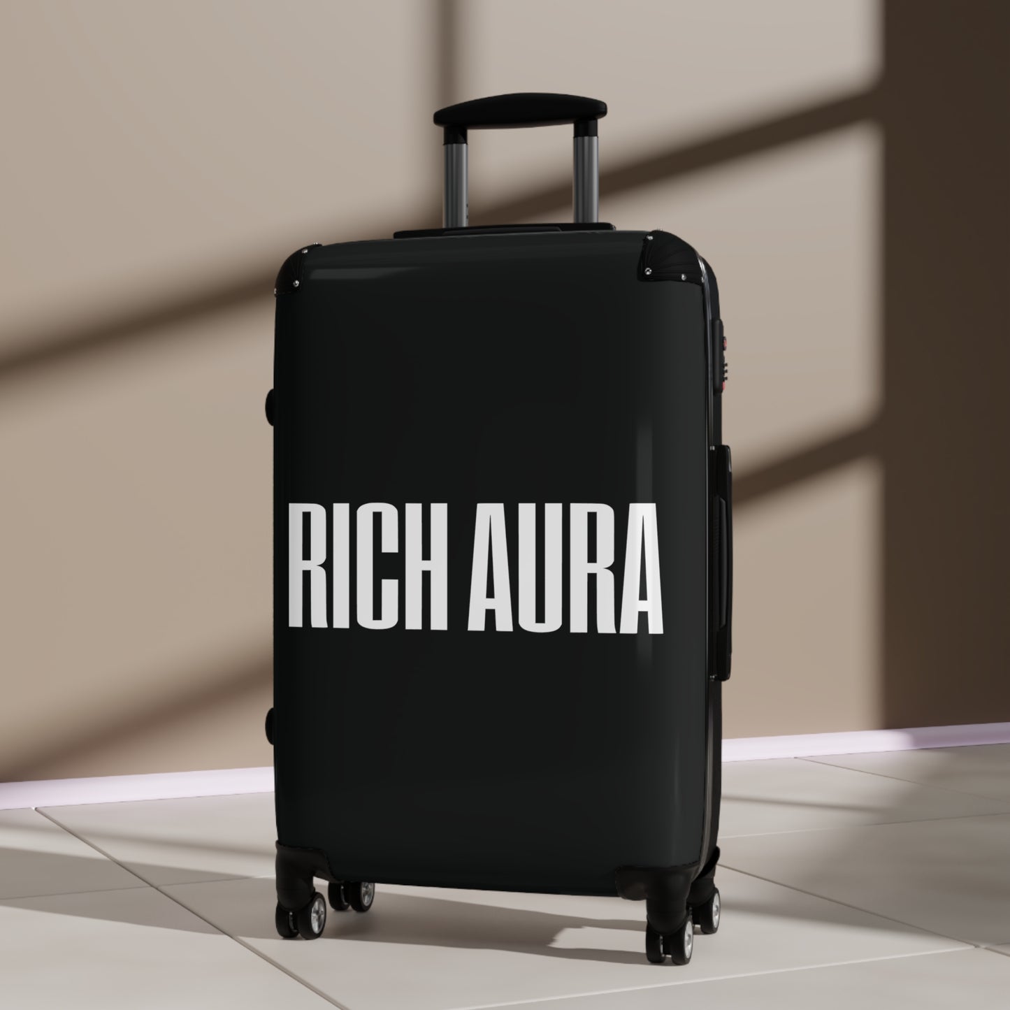 Rich Aura Original Aura - Black Suitcase