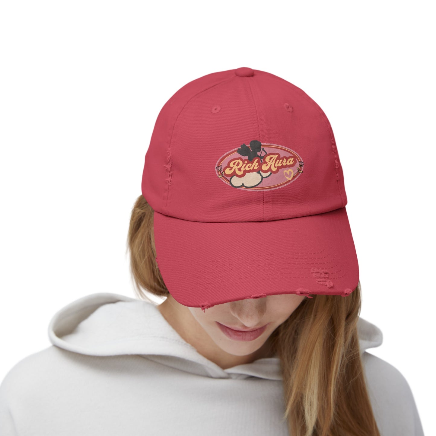 Rich Aura Cupid Distressed Cap