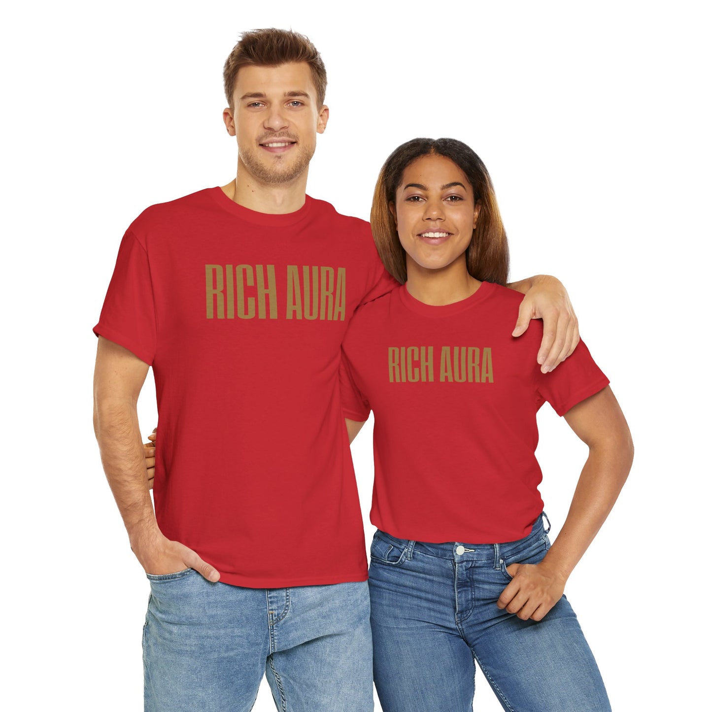 Rich Aura - Rich Love Tee - Gold