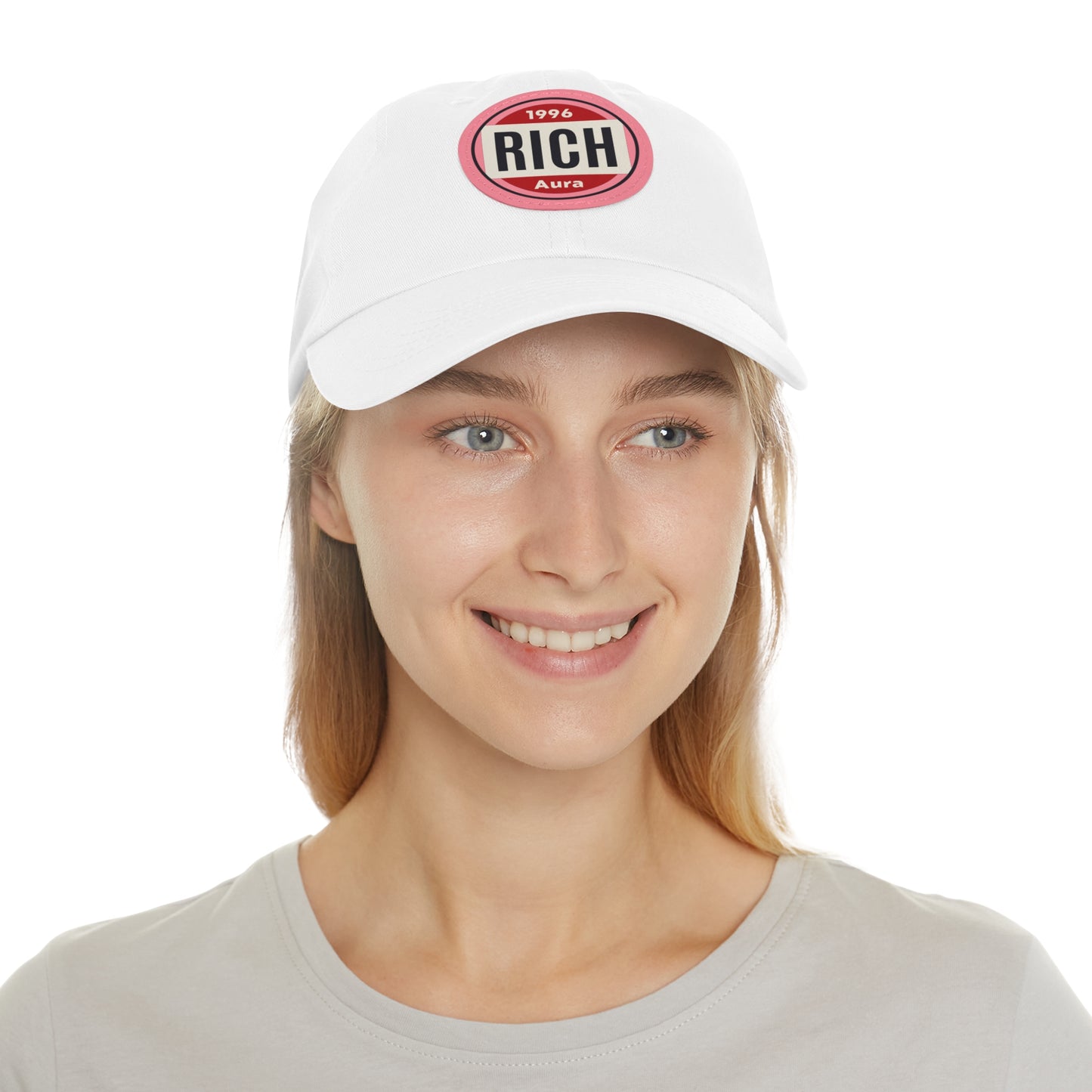 Rich Aura - 1996 Dad Hat w/ Leather Patch (Round)