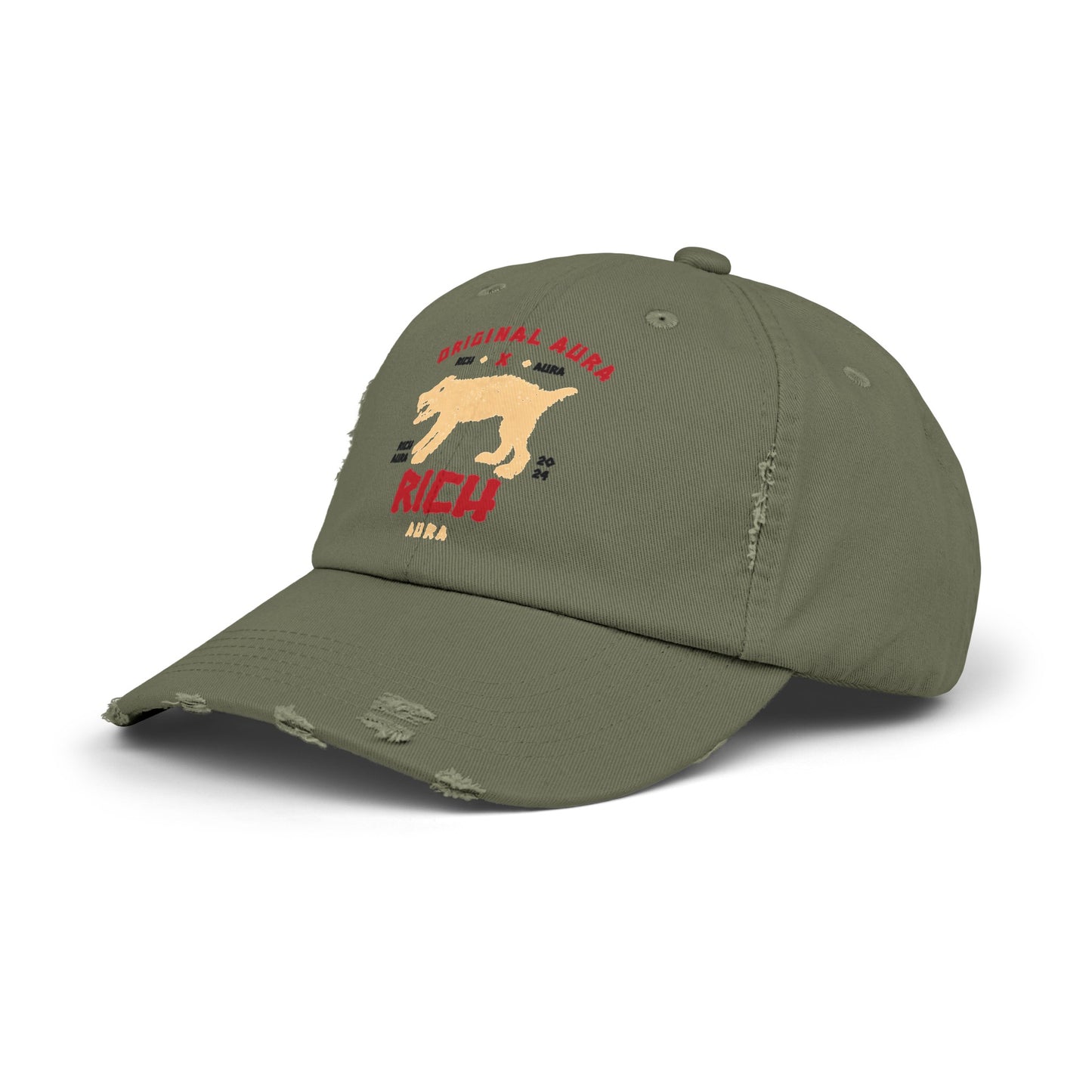 Rich Aura - Mad Dawg Distressed Cap