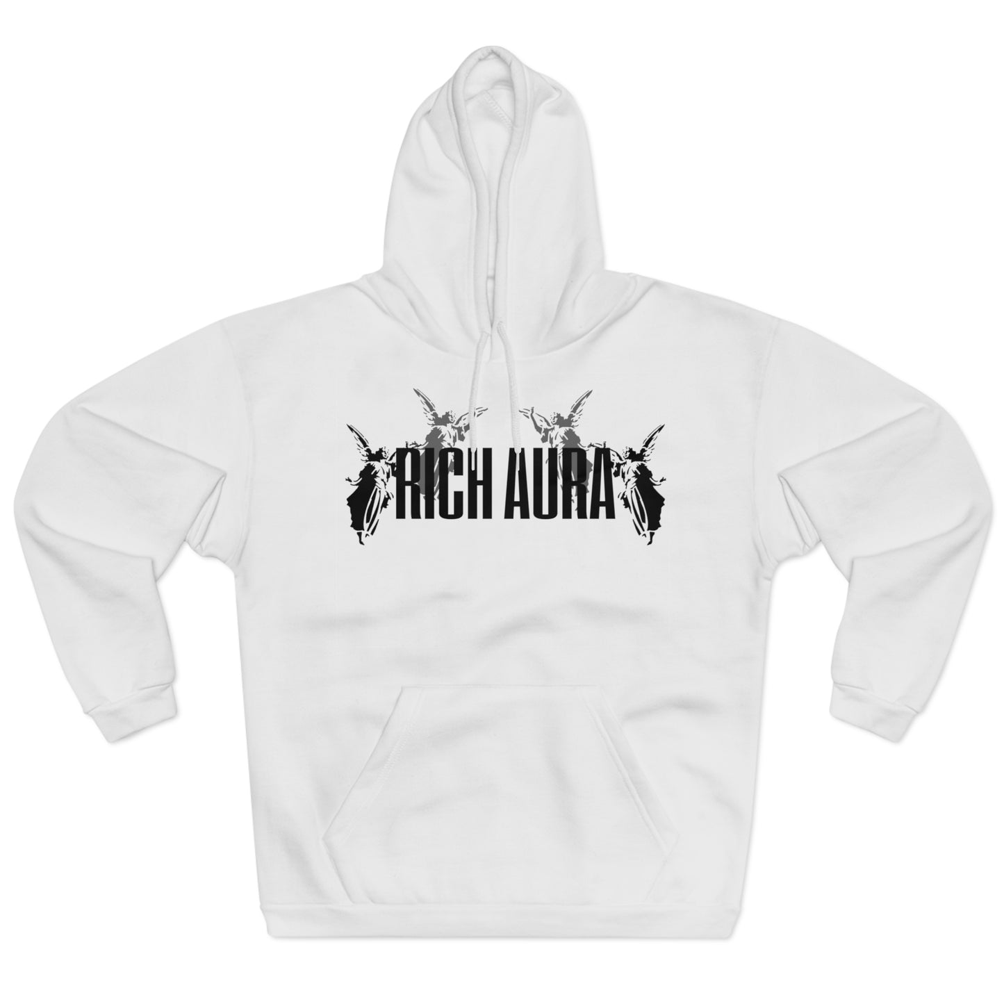 Rich Aura - Light v. Dark Pullover Hoodie - Black