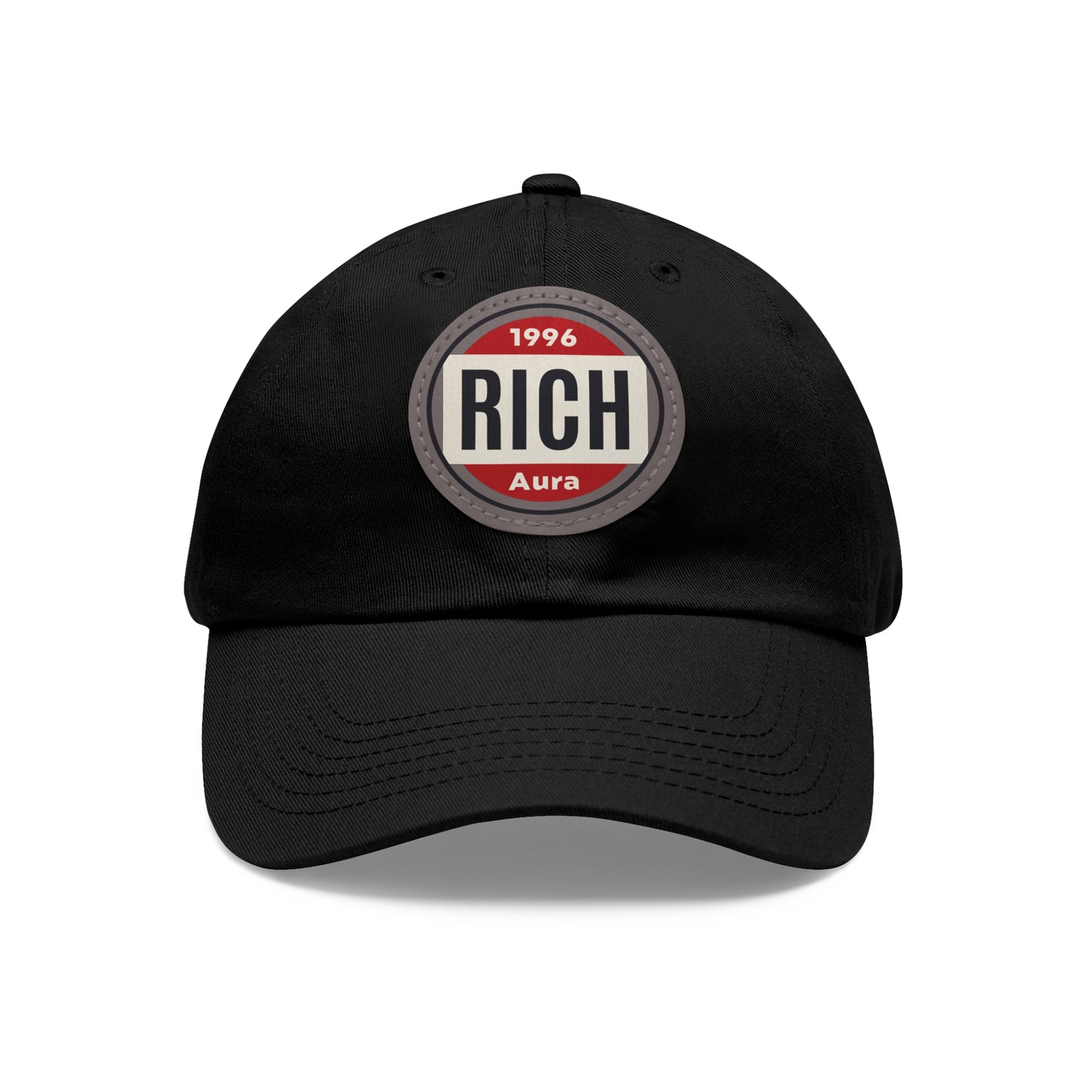 Rich Aura - 1996 Dad Hat w/ Leather Patch (Round)