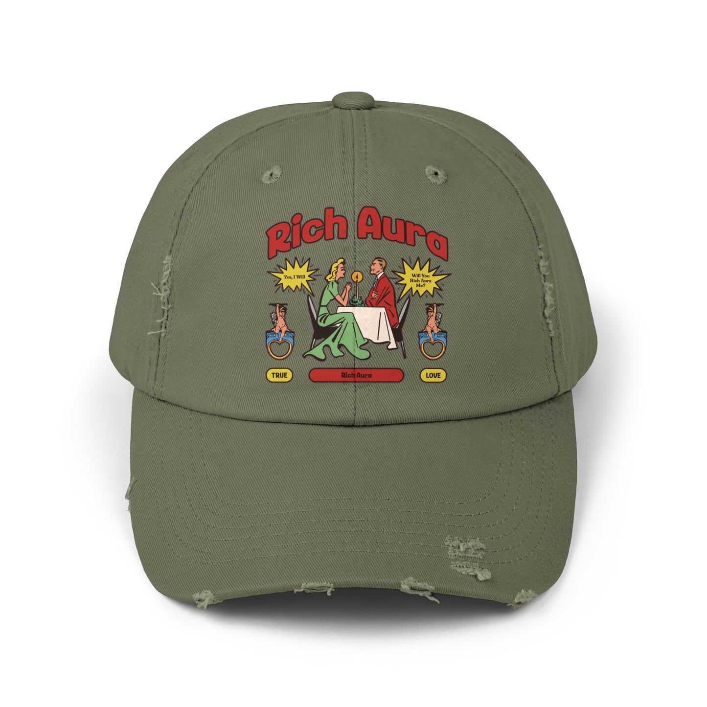 Rich Aura - True Love Distressed Cap