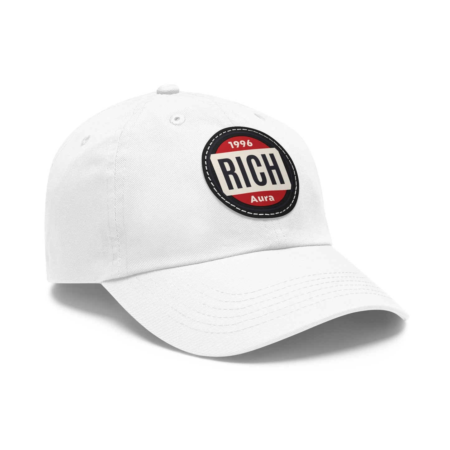 Rich Aura - 1996 Dad Hat w/ Leather Patch (Round)