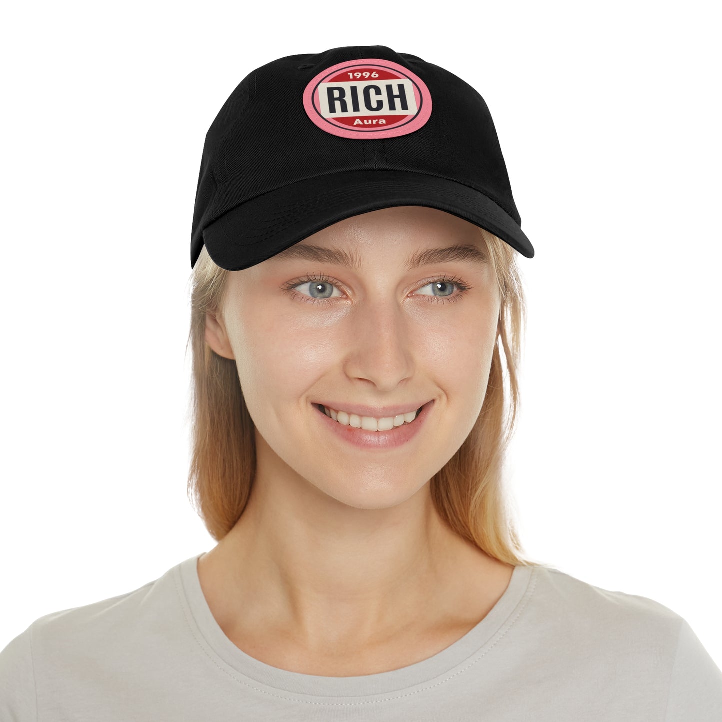 Rich Aura - 1996 Dad Hat w/ Leather Patch (Round)