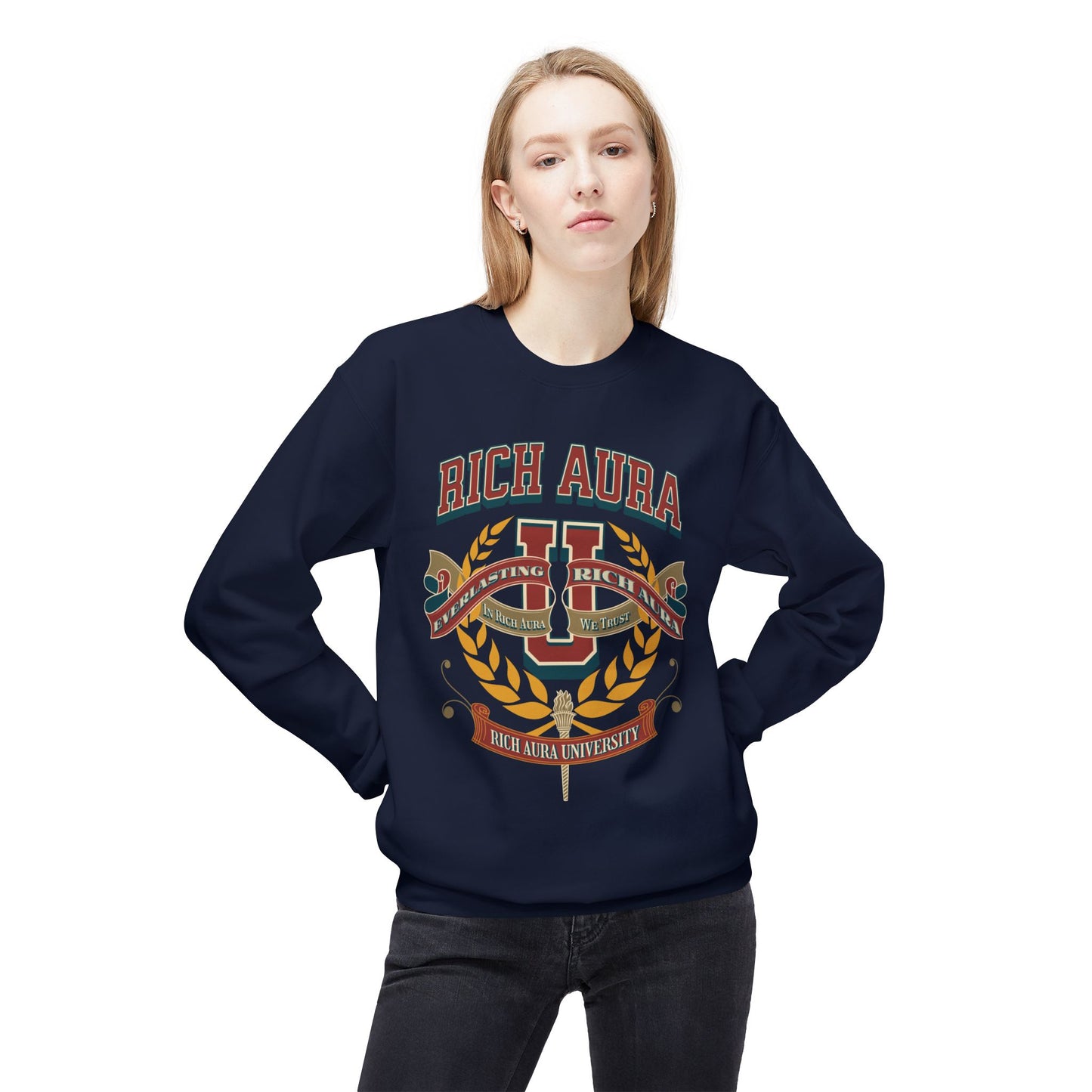 Rich Aura University Sweatshirt