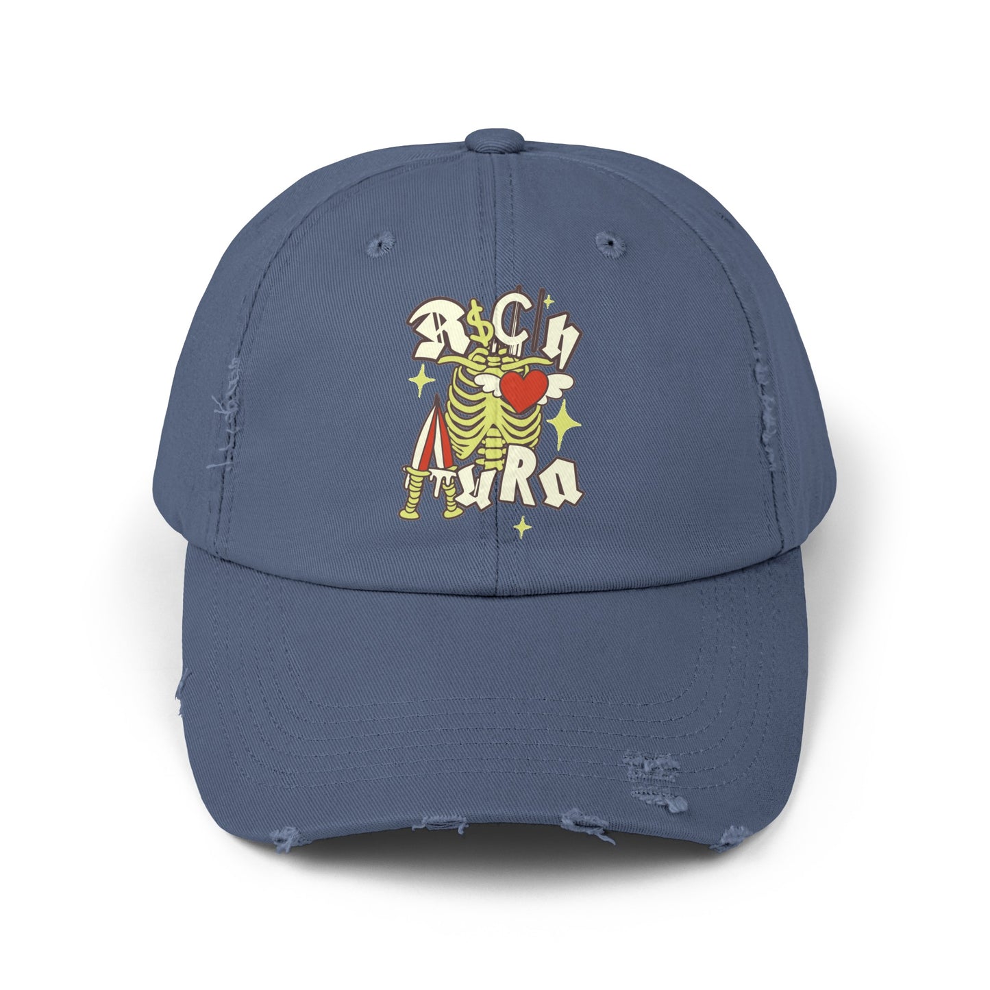 Rich Aura - Rich Love Distressed Cap