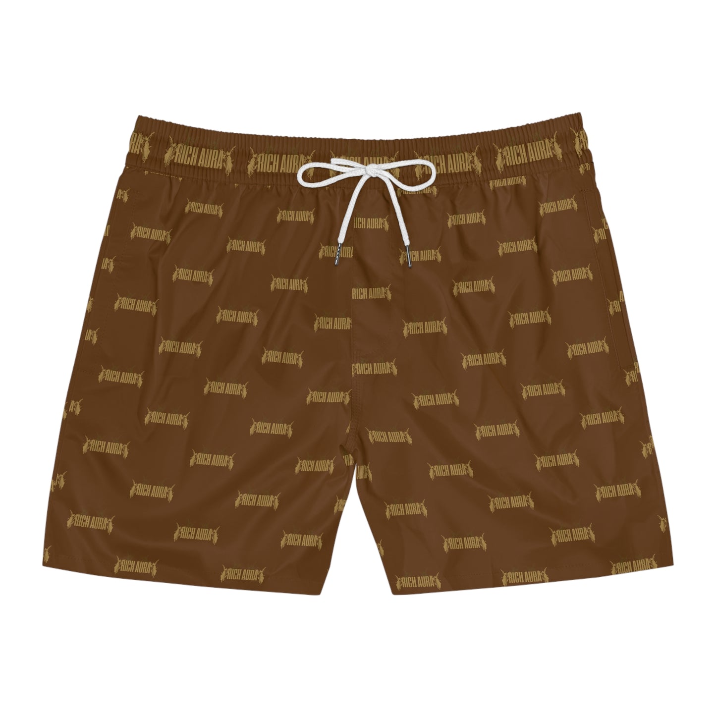 Rich Aura - Light V. Dark Swim Shorts - Brown