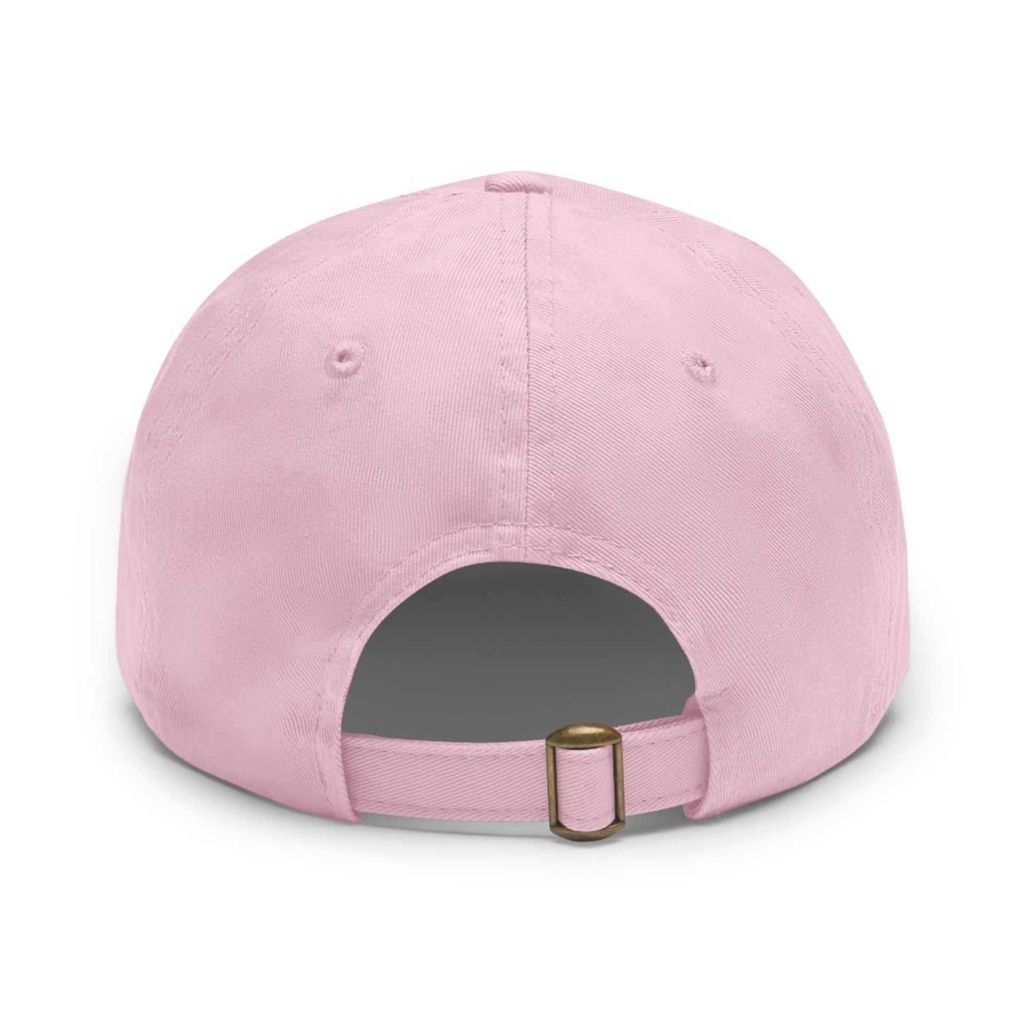 Rich Aura - Light v. Dark Dad Hat with Leather Patch (Rectangle)