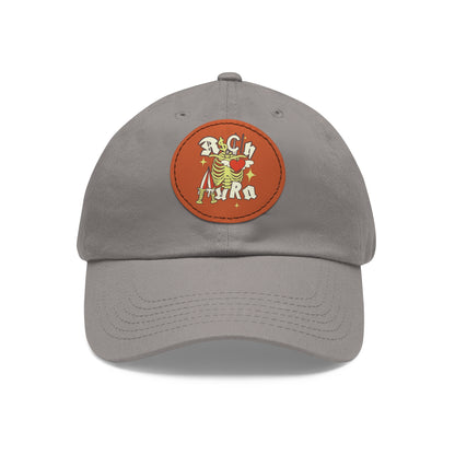 Rich Aura - Rich Love Dad Hat w/ Leather Patch (Round)