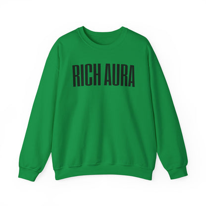 Rich Aura - Rich Easter Crewneck - Black