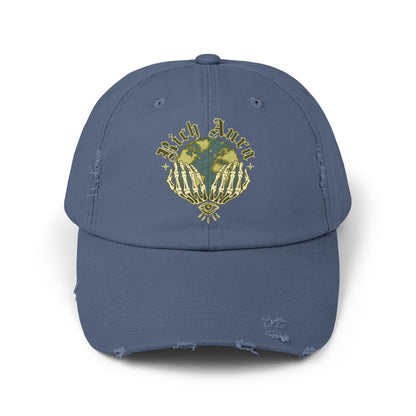 Rich Aura World Distressed Cap