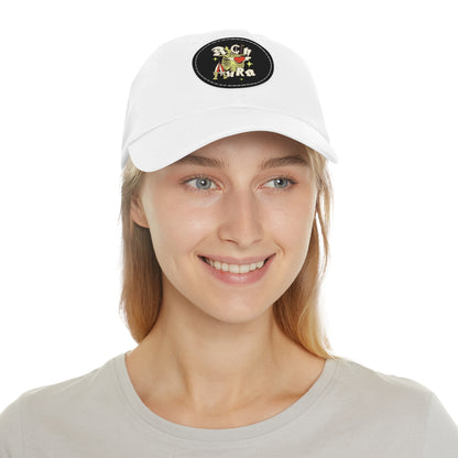 Rich Aura - Rich Love Dad Hat w/ Leather Patch (Round)