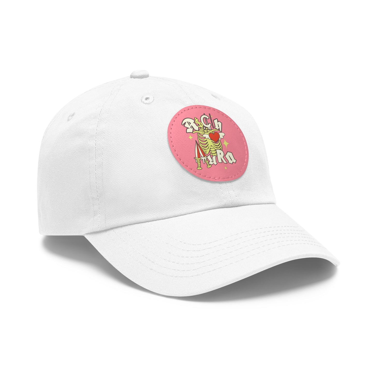 Rich Aura - Rich Love Dad Hat w/ Leather Patch (Round)