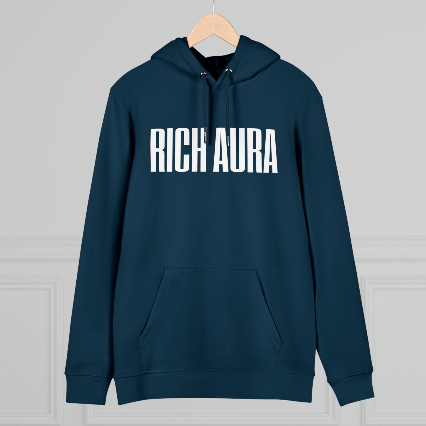 Rich Aura Original Aura - Cruiser Hoodie - White