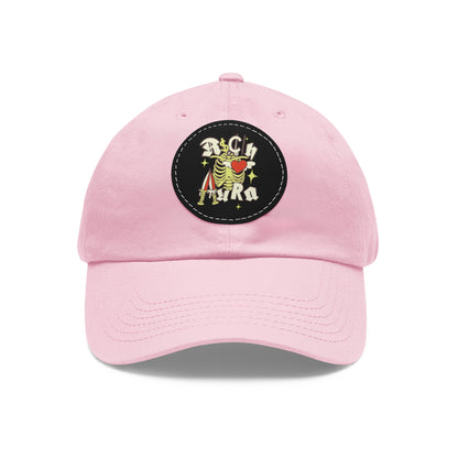 Rich Aura - Rich Love Dad Hat w/ Leather Patch (Round)