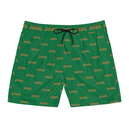 Rich Aura - Light V. Dark Swim Shorts - Green