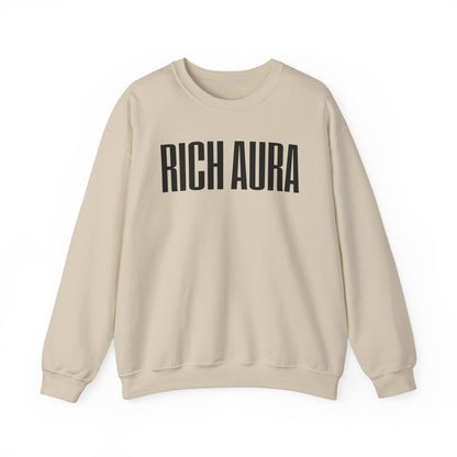 Rich Aura - Rich Easter Crewneck - Black