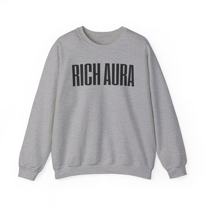 Rich Aura - Rich Easter Crewneck - Black