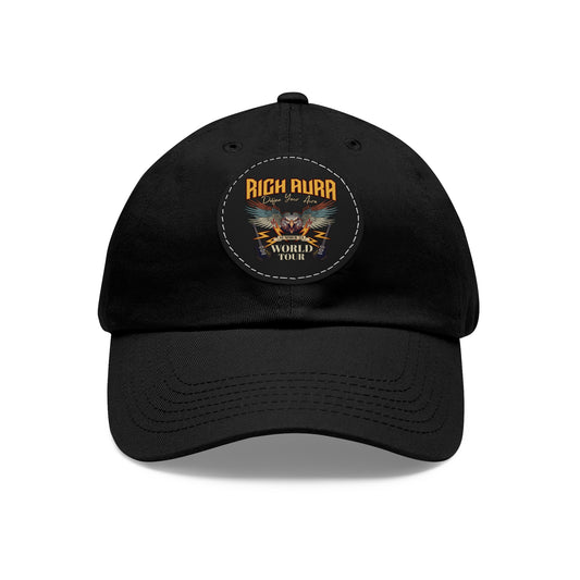 Rich Aura - World Tour Dad Hat w/ Leather Patch (Round)